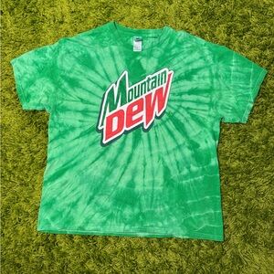 Y2K Mountain Dew Promo T shirt‎